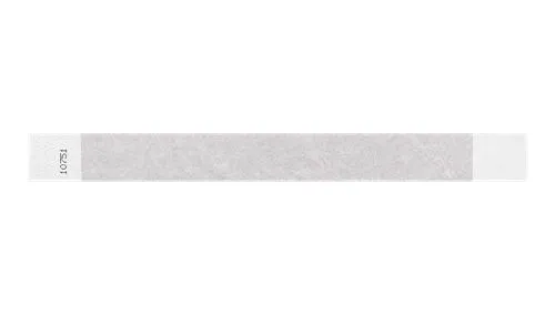 1” Tyvek® Wristbands - Solid Colors Custom