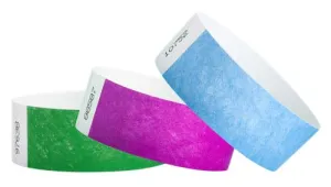 1” Tyvek® Wristbands - Solid Colors Custom