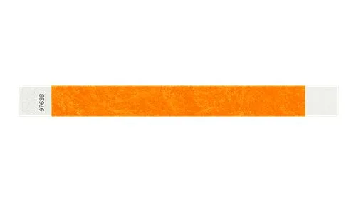 1” Tyvek® Wristbands - Solid Colors Custom