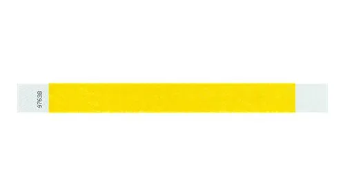 1” Tyvek® Wristbands - Solid Colors Custom