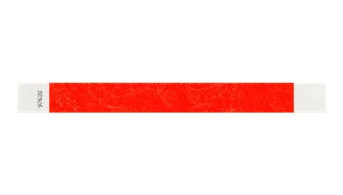 1” Tyvek® Wristbands - Solid Colors Custom