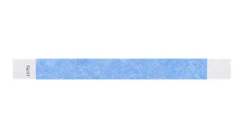 1” Tyvek® Wristbands - Solid Colors Custom