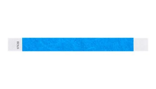 1” Tyvek® Wristbands - Solid Colors Custom