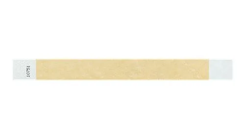 1” Tyvek® Wristbands - Solid Colors Custom