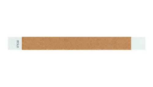 1” Tyvek® Wristbands - Solid Colors Custom
