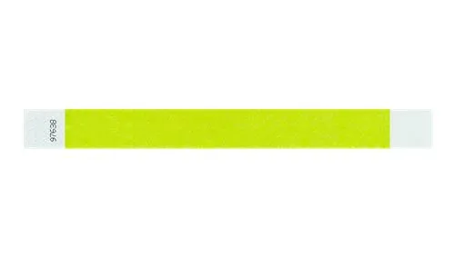1” Tyvek® Wristbands - Solid Colors Custom