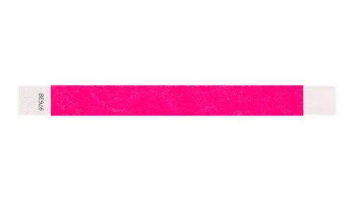1” Tyvek® Wristbands - Solid Colors Custom