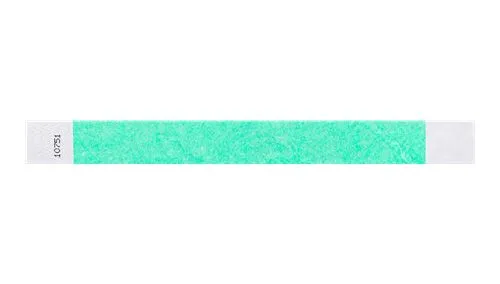 1” Tyvek® Wristbands - Solid Colors Custom