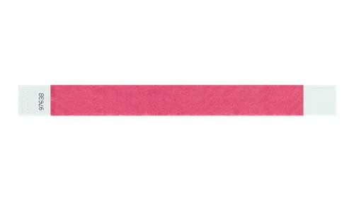 1” Tyvek® Wristbands - Solid Colors Custom