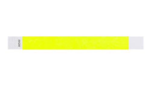 1” Tyvek® Wristbands - Solid Colors Custom