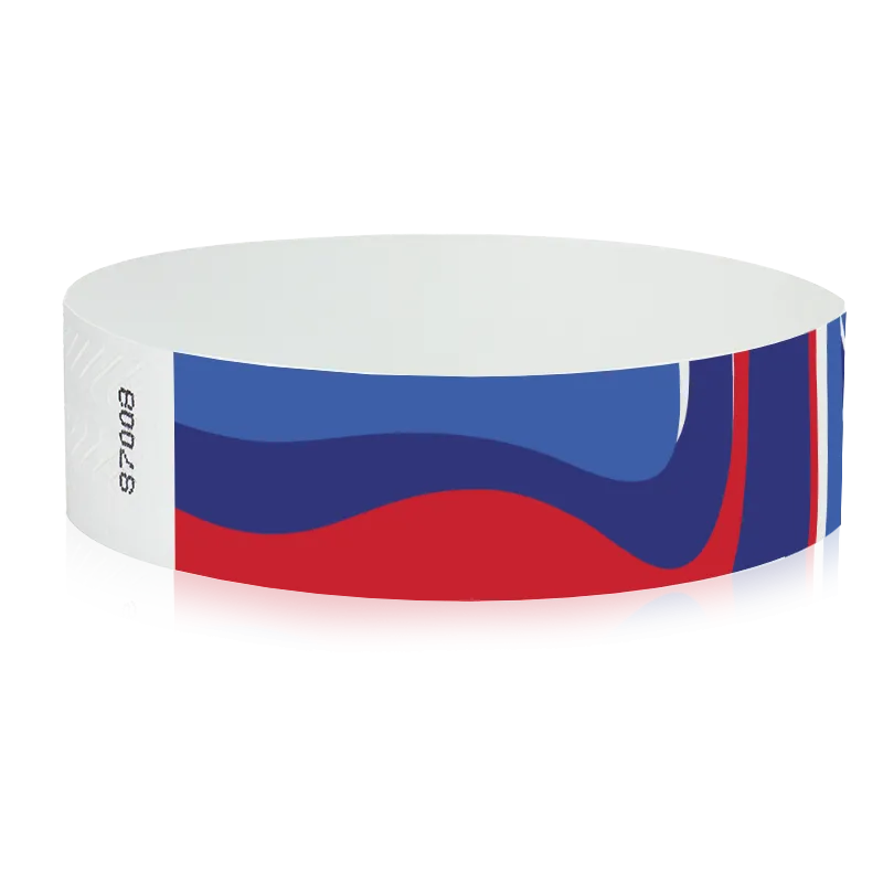 3/4" Tyvek Abstract RWB