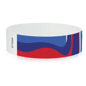 3/4" Tyvek Abstract RWB