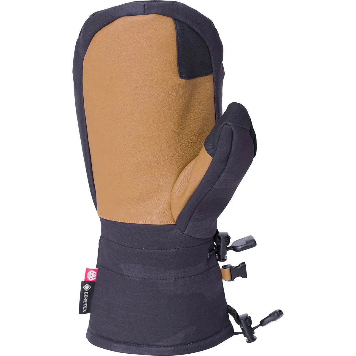 686 Gore-Tex Linear Mitt Snowboard Gloves - Black Camo