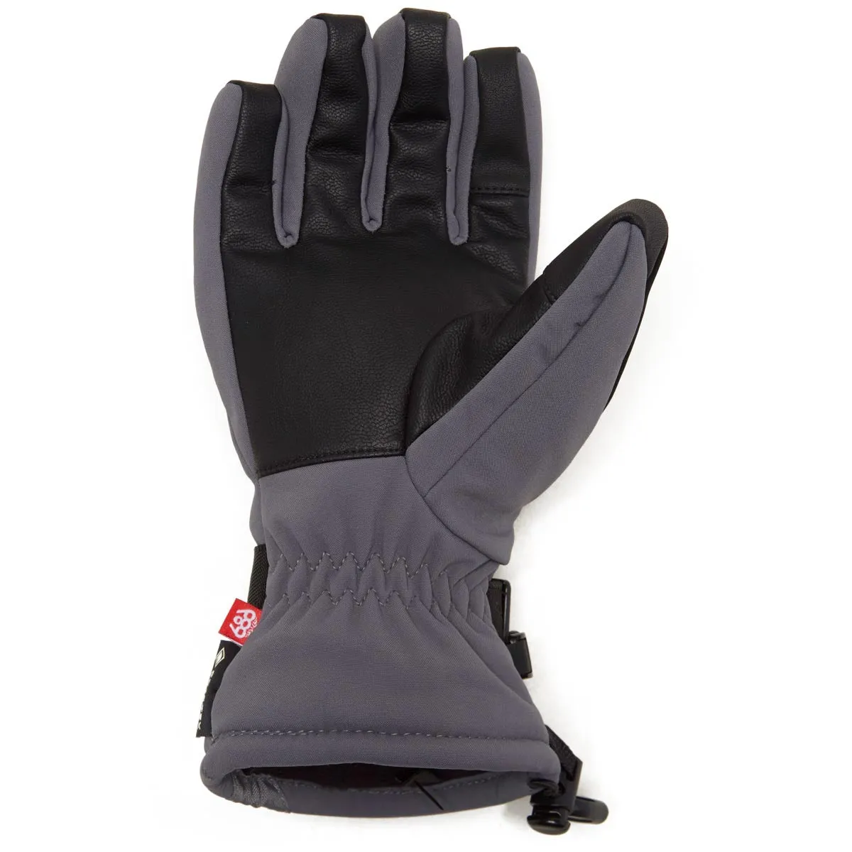 686 Womens Gore-Tex Linear Snowboard Gloves - Rhino Grey