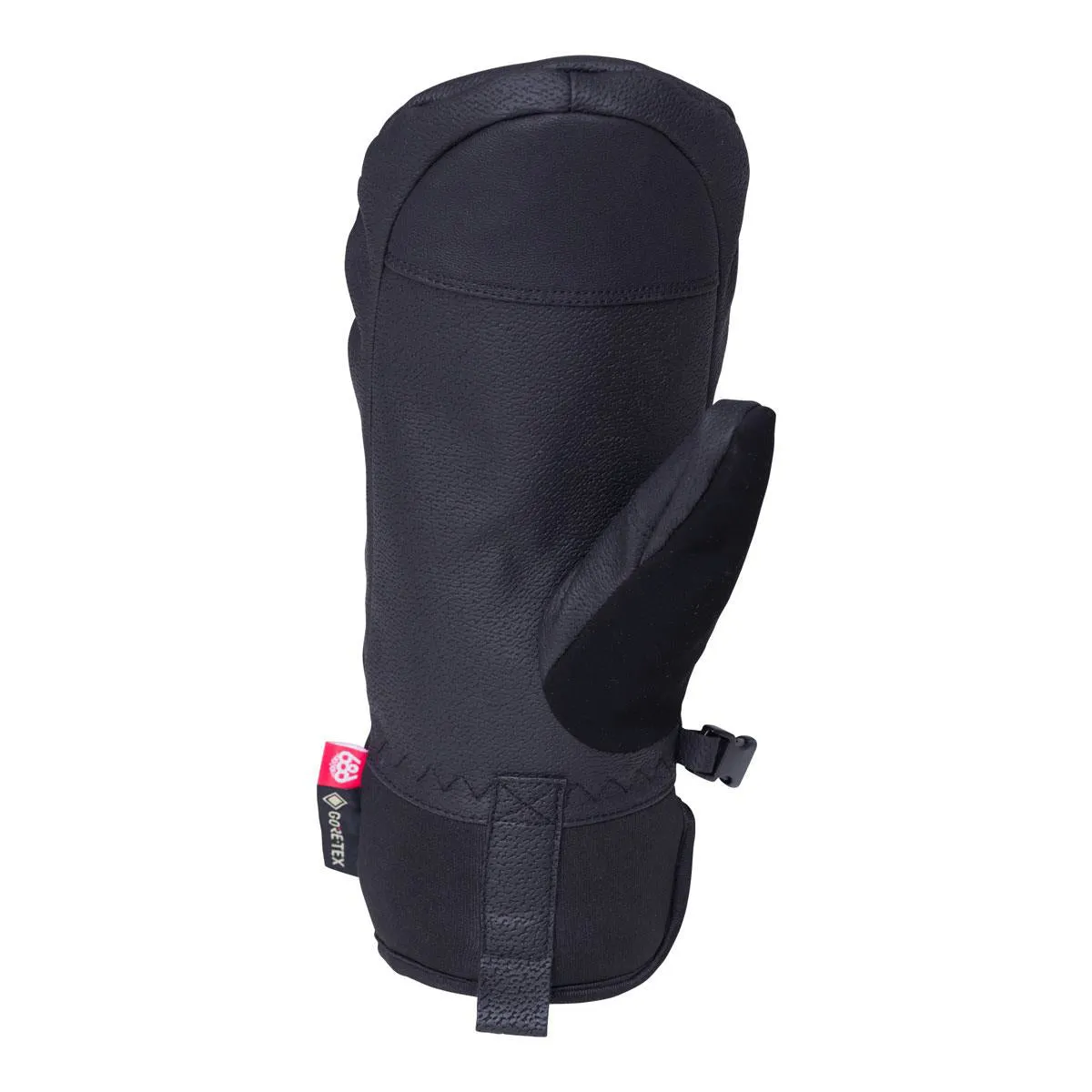 686 Womens Gore-Tex Linear Under Cuff Mitt Snowboard Gloves - Black