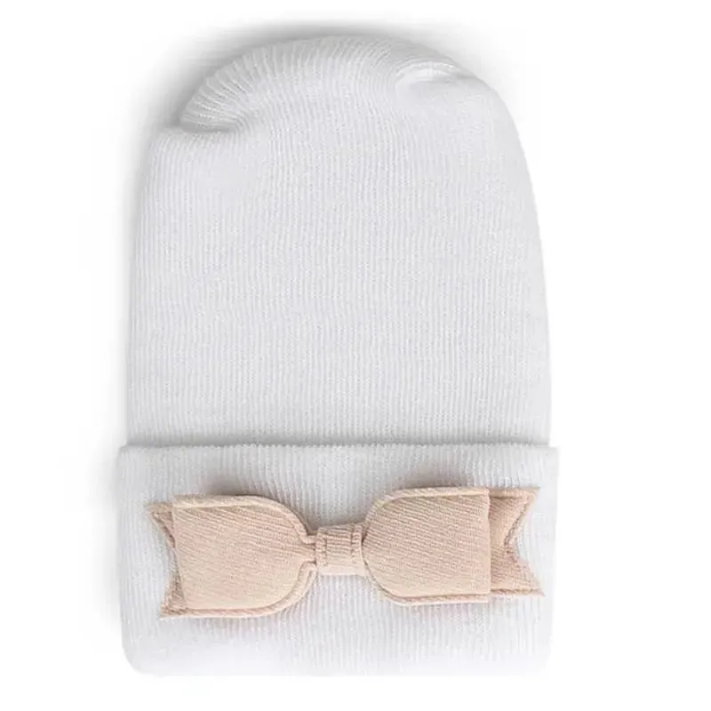 Adora Baby Gifts - Newborn Baby Hospital Hat, Petal Bow