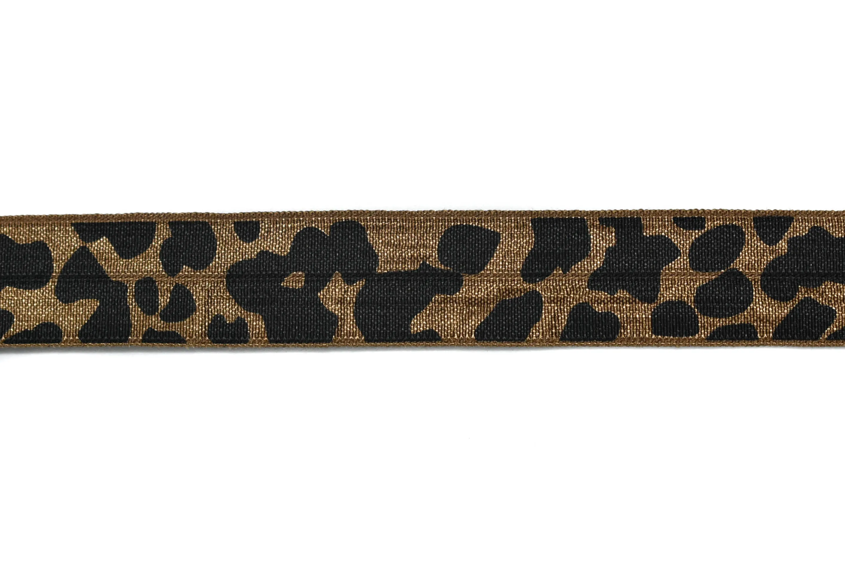 Assorted Cheetah Print Elastics 0.63" - 1 Yard