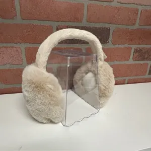 Earmuffs - Beige Fluffy