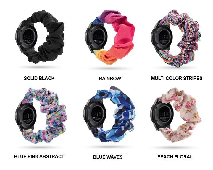 Elastic Watch Strap for samsung galaxy watch active 2 46mm 42mm strap gear s3 frontier amazfit bip strap 22 mm