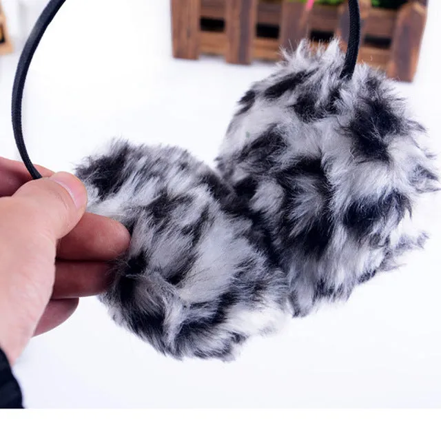 Feathering Warm Earmuffs