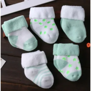 Free   Shipping Warm Cartoon Cotton Baby/ Toddler Socks