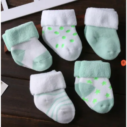 Free   Shipping Warm Cartoon Cotton Baby/ Toddler Socks