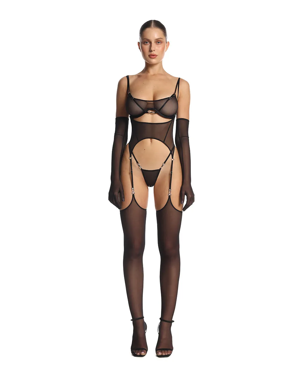 Garter Belt "Imani" Black