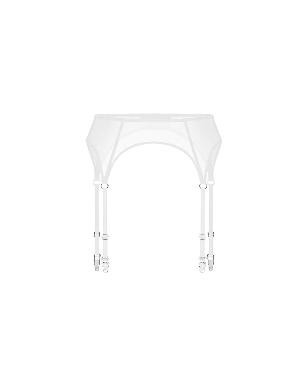 Garter Belt "Noemi" White