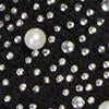 Jeweled Knit Gloves