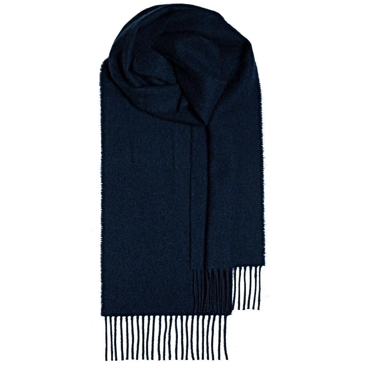 Lochcarron - Bowhill Lambswool Scarf - Navy