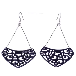 Simone Lace Earrings in Plum Faire Collection