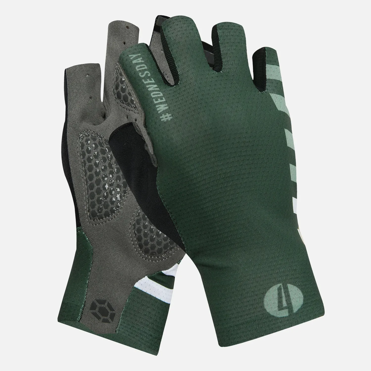 Skull Monton Half Finger Cycling Gloves Sunday II