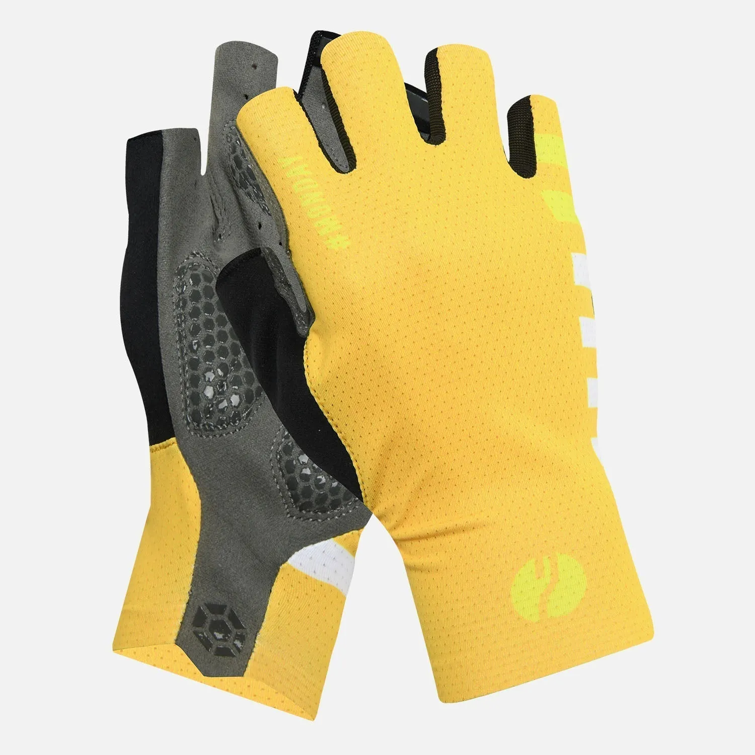 Skull Monton Half Finger Cycling Gloves Sunday II