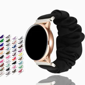 Soft Solid Color Matte Black Unisex Men Women Dark for 20mm / 22mm Samsung Galaxy Watch Active/ Active2 Gear S2 Classic/Gear Sport Watchband