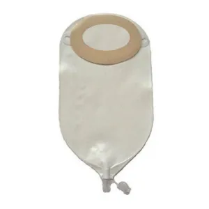Special Nu-Flex Oval Drainable Pouch with Barrier Pre-Cut 1" x 1-1/4" Deep Convexity