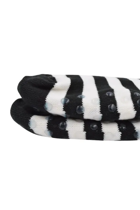 Striped Fleece Lined Plush Socks