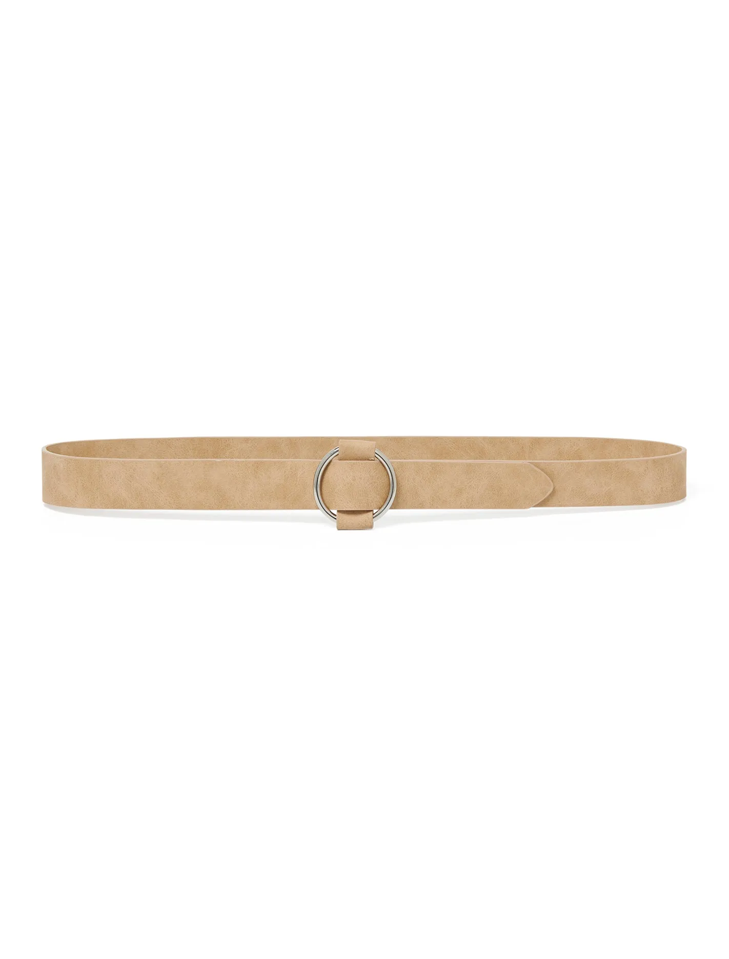 Taylor Round Buckle Jeans Belt
