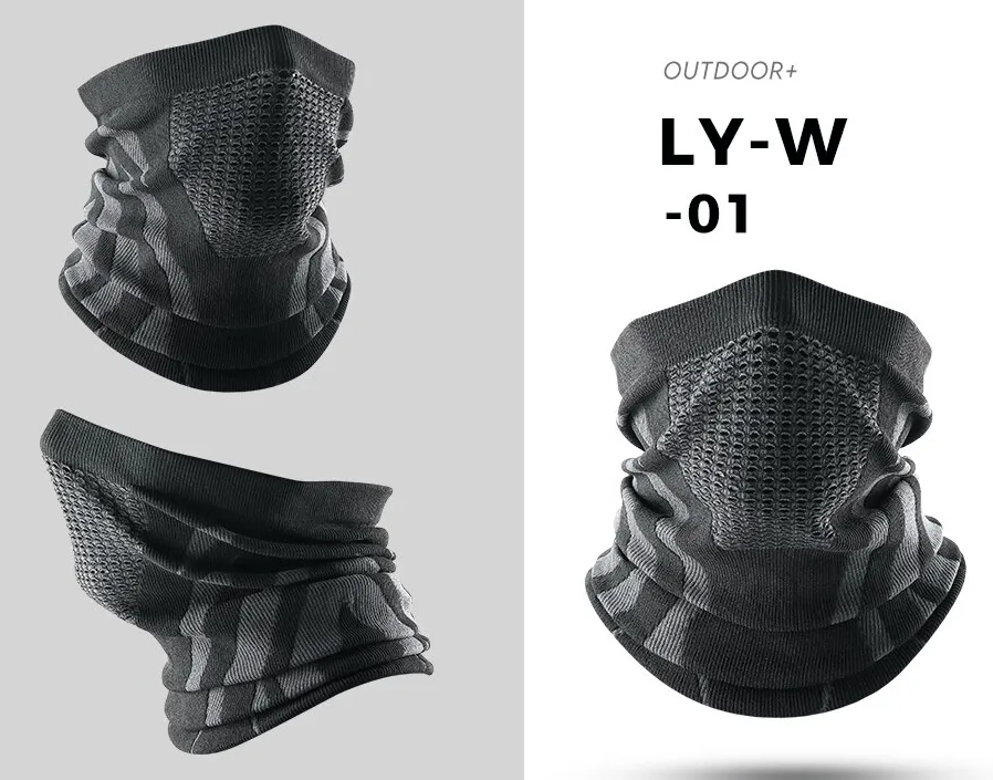Windproof Warmer Soft Snowboard Neck Gaiter for Women and Men - SF1395