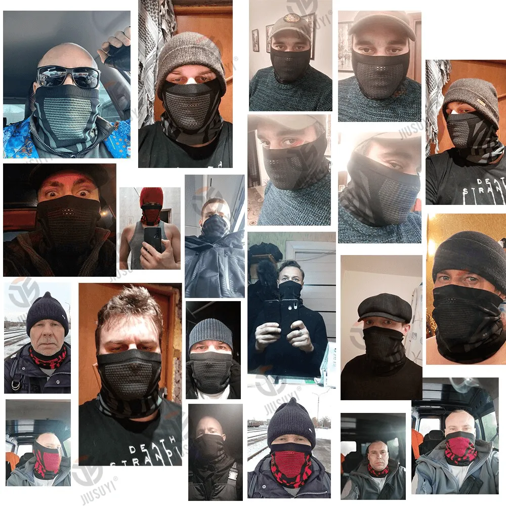 Windproof Warmer Soft Snowboard Neck Gaiter for Women and Men - SF1395